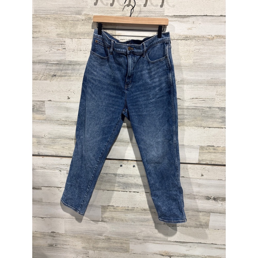 J.Crew‎ Jeans Women 31 Dark Wash Straight Leg High Rise Classic Vintage EUC